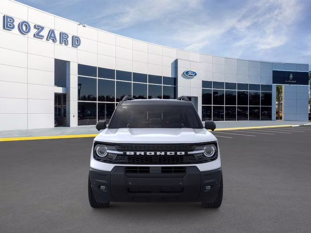 2025 Oxford White Ford Bronco Sport Outer Banks 4X4 SUV