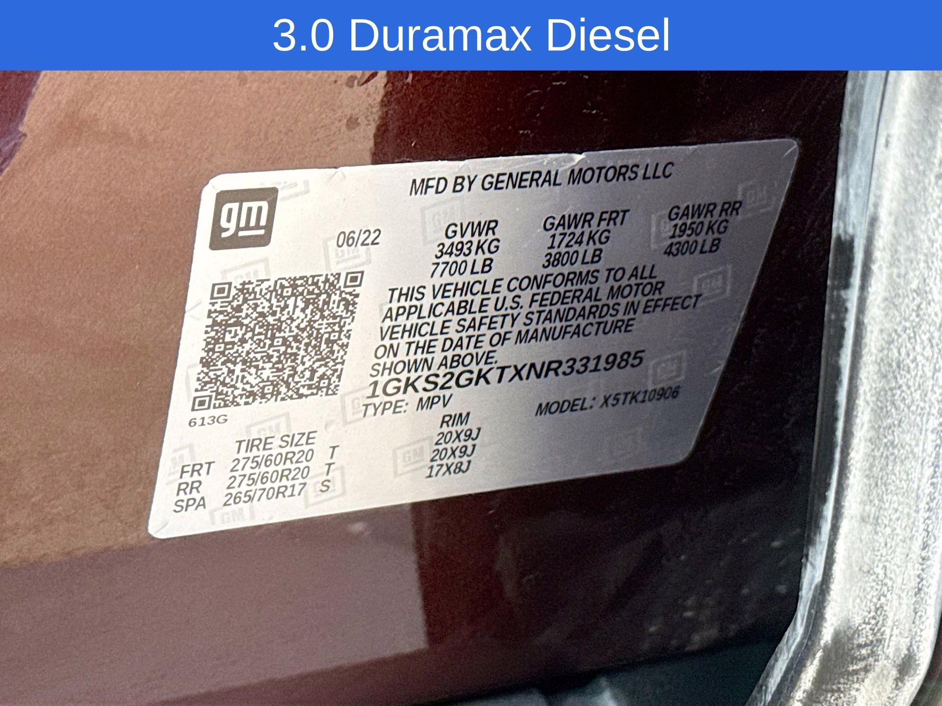 2022 Cayenne Red Tintcoat GMC Yukon XL SLT 4X4 SUV