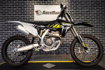 2024 JET BLACK / PURE WHITE Triumph TF 250-X Motorcycle