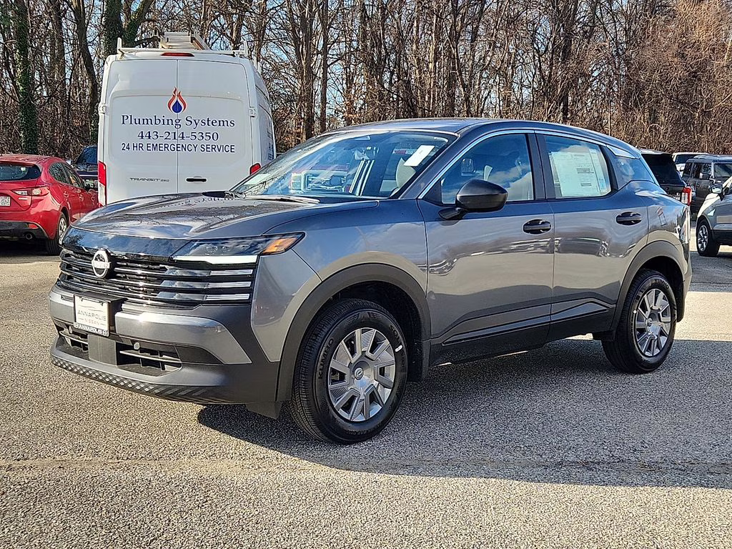 2026 Gun Metallic Nissan Kicks S FWD SUV