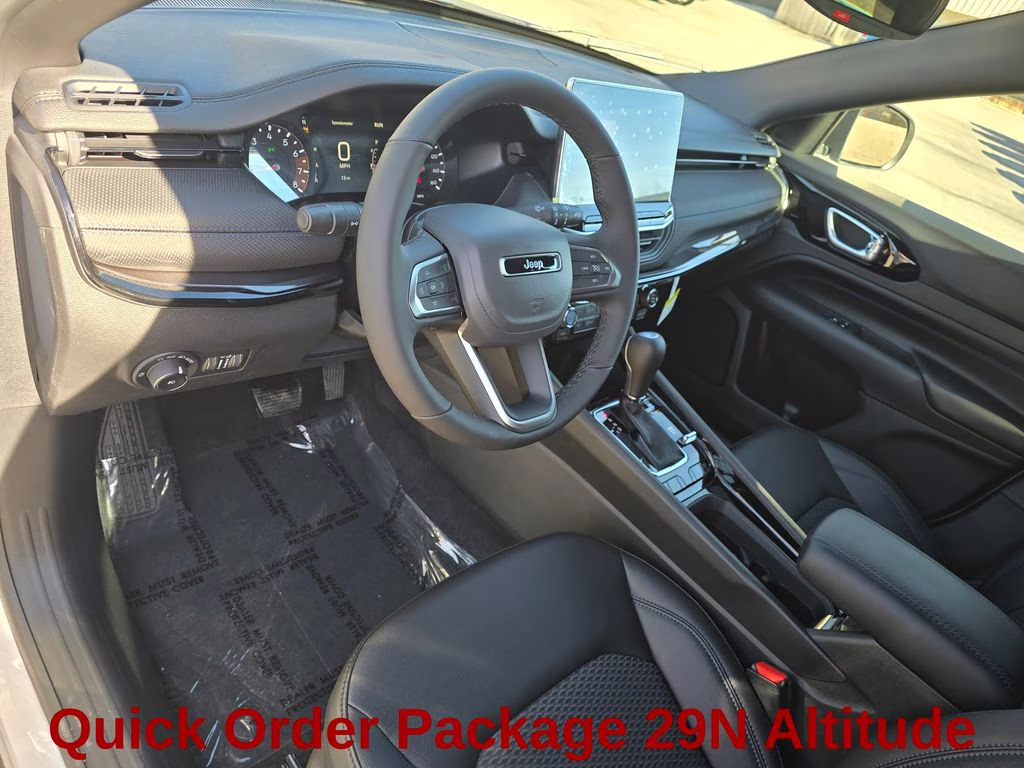 2026 Silver Zynith Metallic Clearcoat Jeep Compass Latitude 4X4 SUV