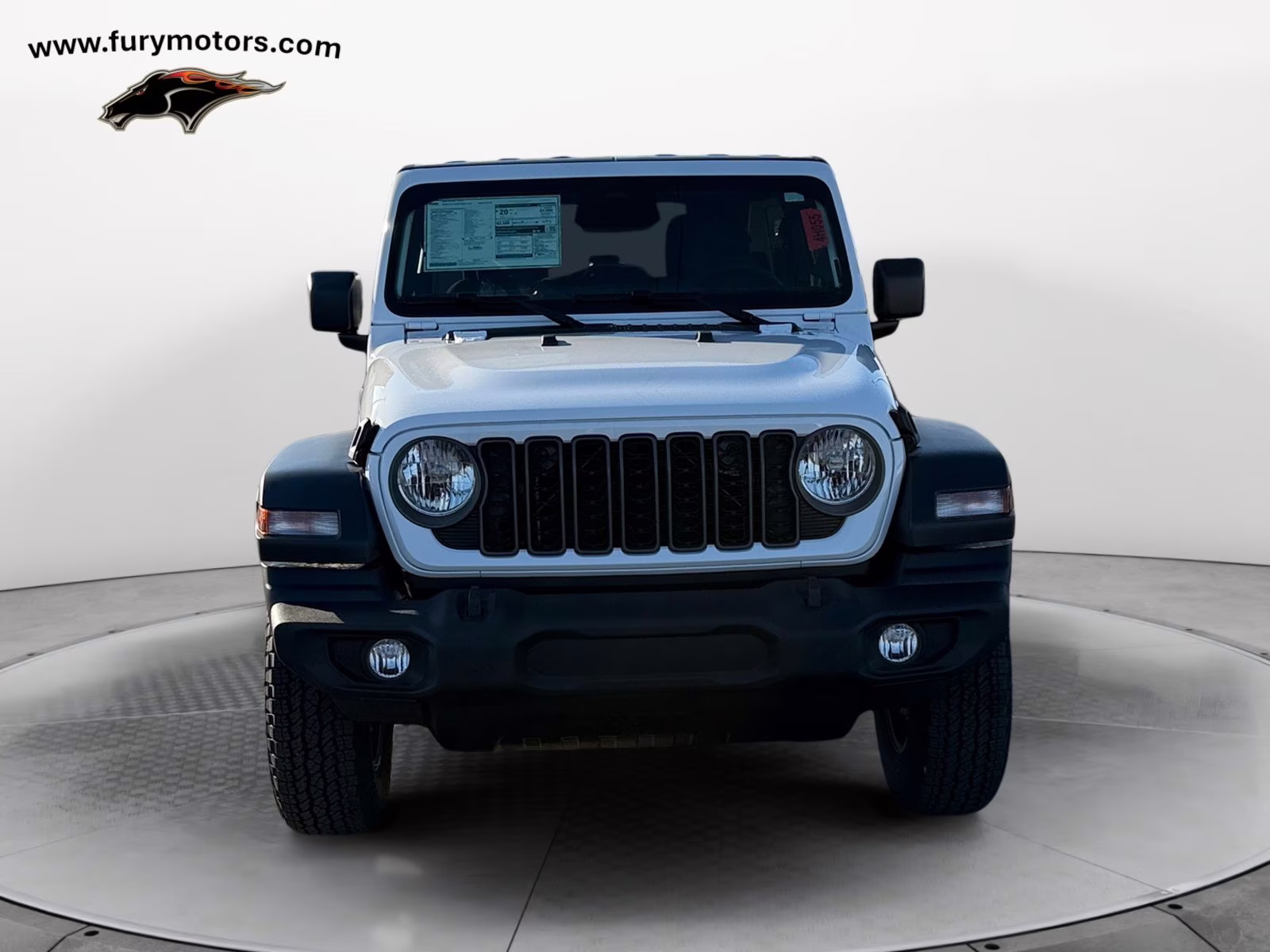 2026 Bright White Clearcoat Jeep Wrangler Sport S 4X4 SUV