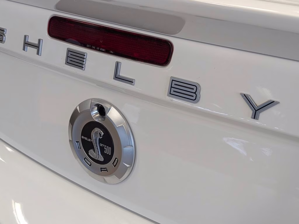 2007 White Ford Mustang Shelby GT500 RWD Convertible