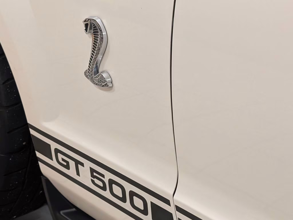2007 White Ford Mustang Shelby GT500 RWD Convertible