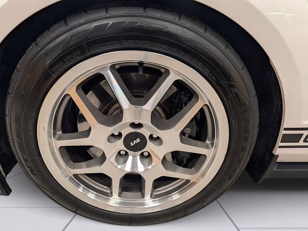 2007 White Ford Mustang Shelby GT500 RWD Convertible