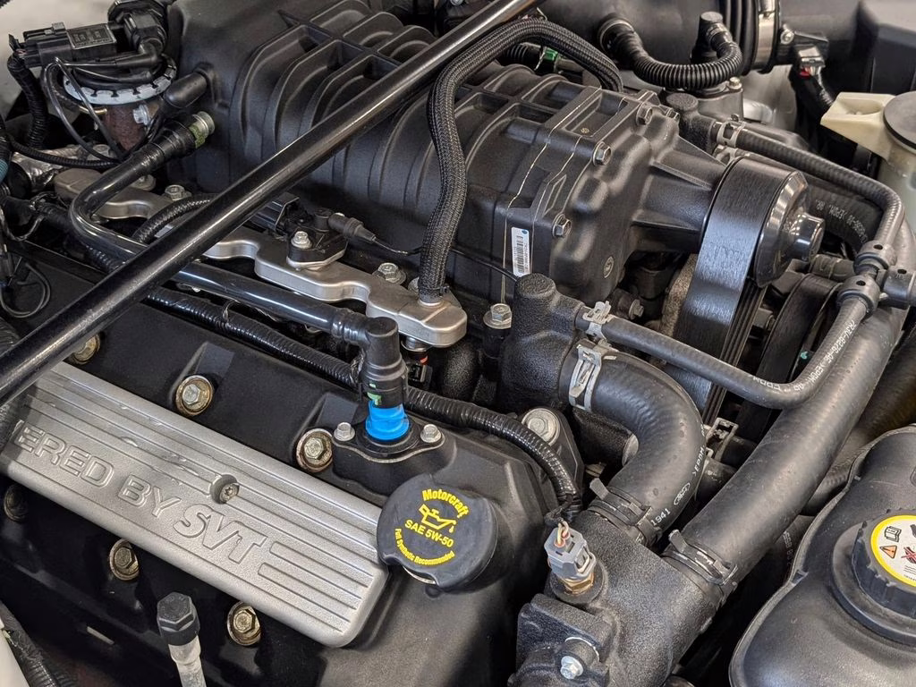 2007 White Ford Mustang Shelby GT500 RWD Convertible