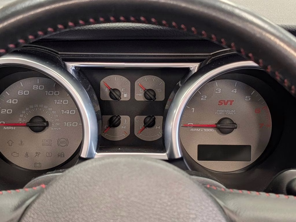 2007 White Ford Mustang Shelby GT500 RWD Convertible