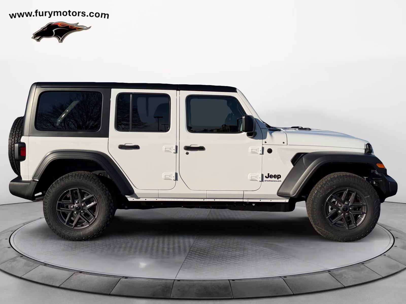2026 Bright White Clearcoat Jeep Wrangler Sport S 4X4 SUV