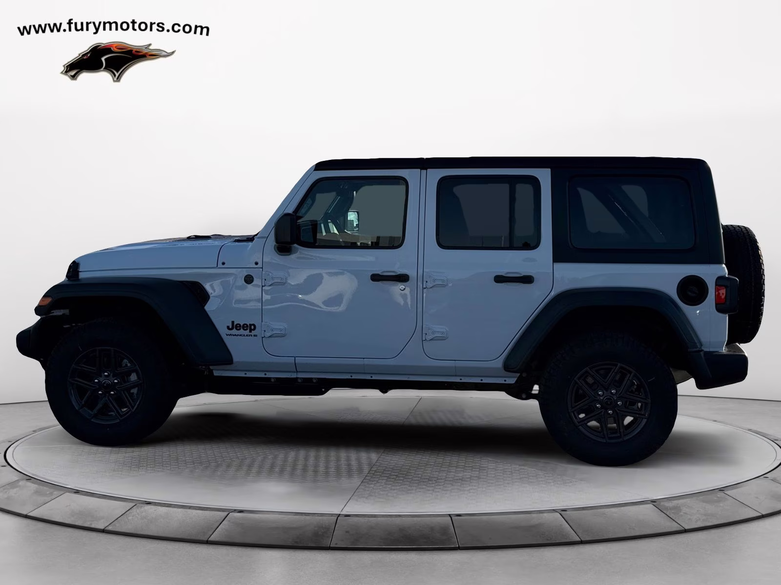 2026 Bright White Clearcoat Jeep Wrangler Sport S 4X4 SUV