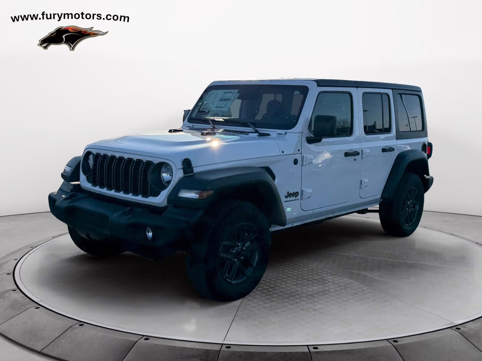 2026 Bright White Clearcoat Jeep Wrangler Sport S 4X4 SUV