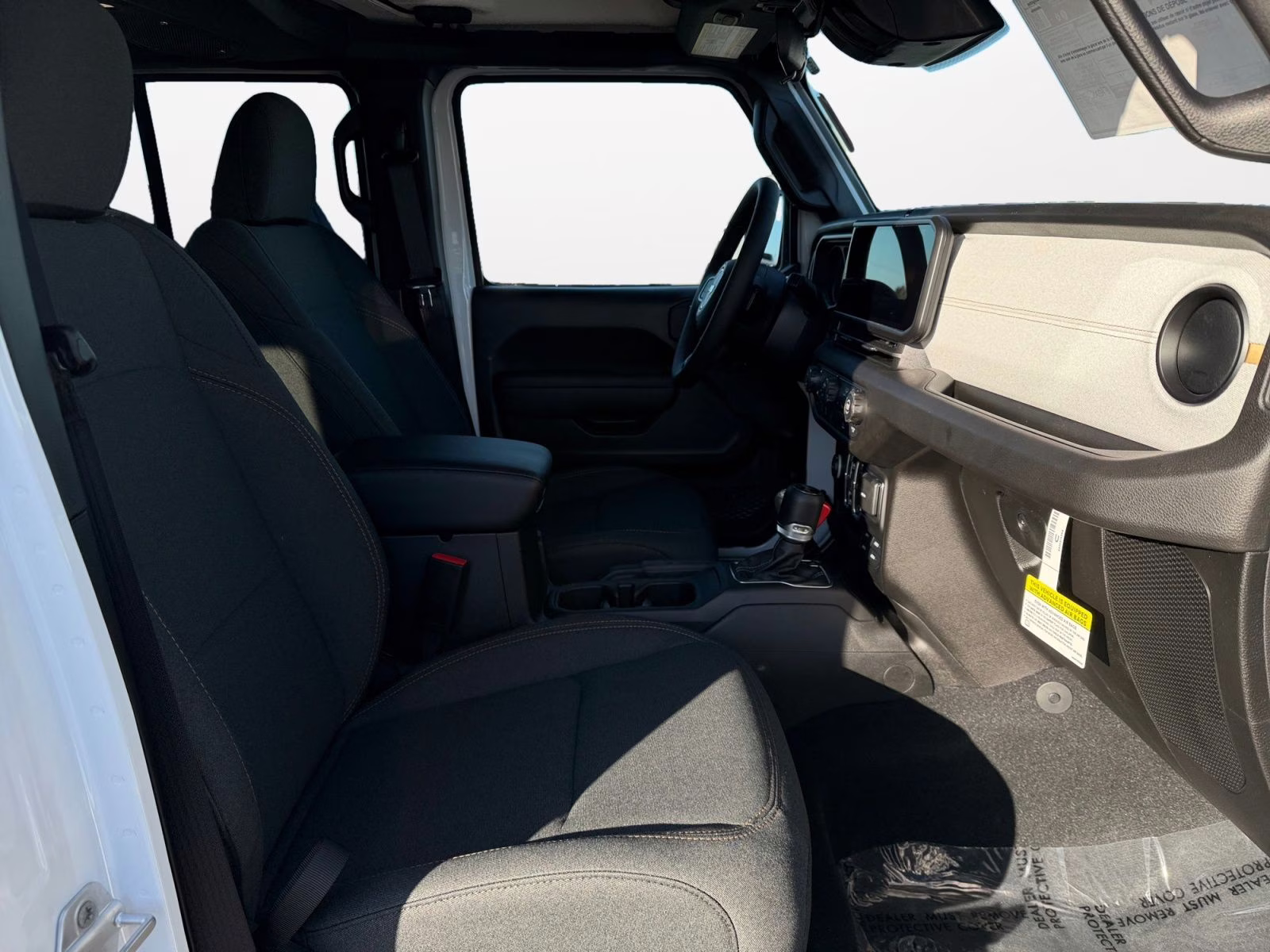 2026 Bright White Clearcoat Jeep Wrangler Sport S 4X4 SUV