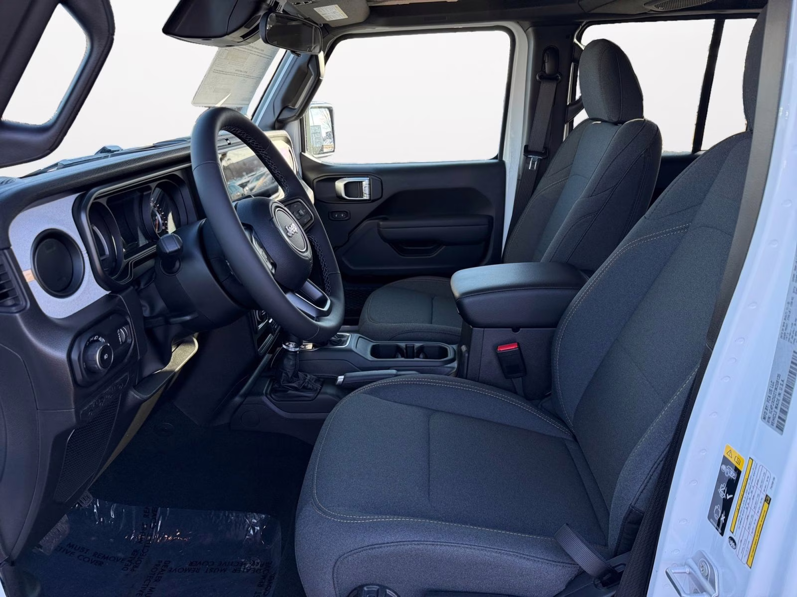 2026 Bright White Clearcoat Jeep Wrangler Sport S 4X4 SUV