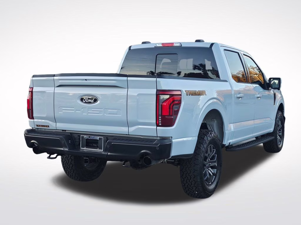 2025 Space White Metallic Ford F-150 Tremor 4X4 Truck