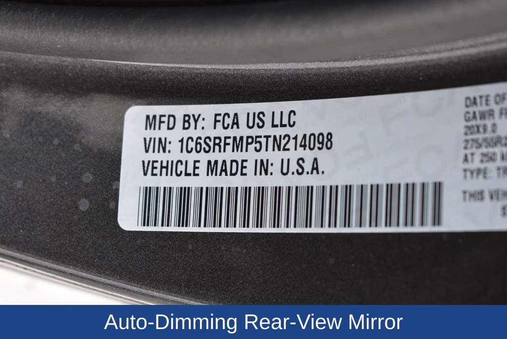 2026 Granite Crystal Metallic Clearcoat Ram 1500 Big Horn/Lone Star 4X4 Truck