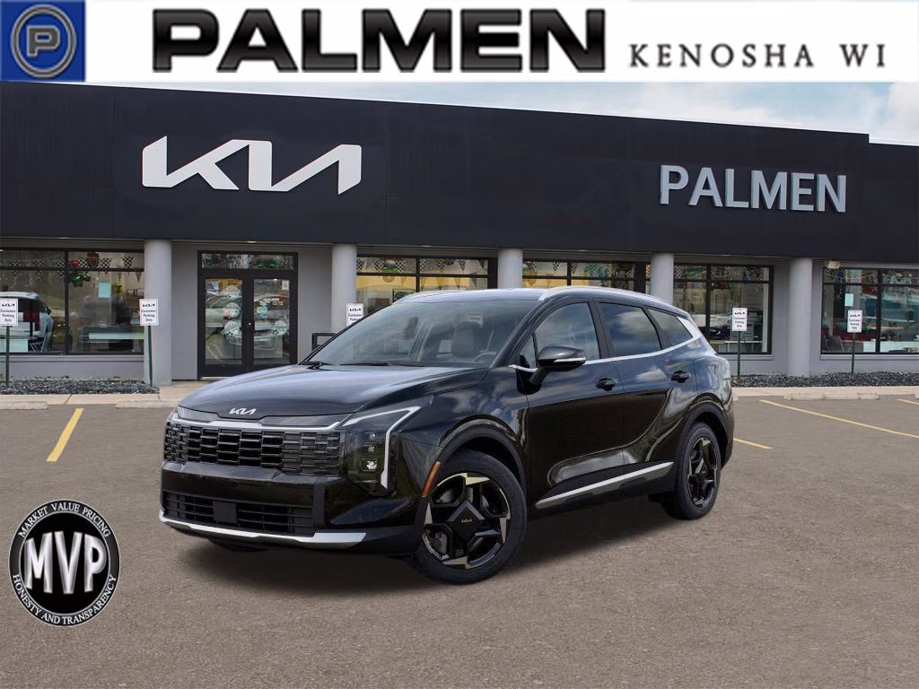 2026 Fusion Black Kia Sportage Hybrid EX AWD SUV