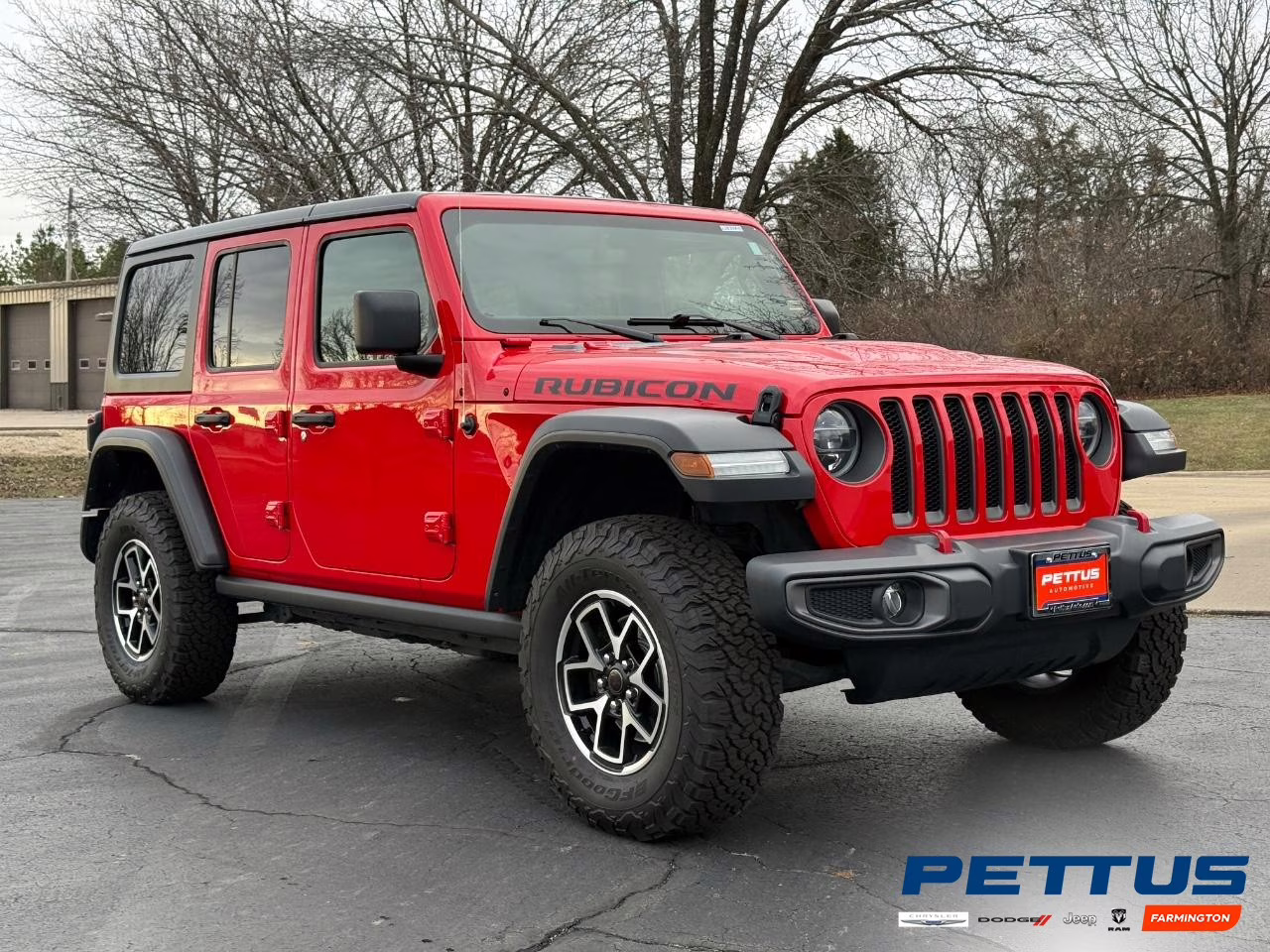 2019 Firecracker Red Jeep Wrangler Unlimited Rubicon 4X4 SUV