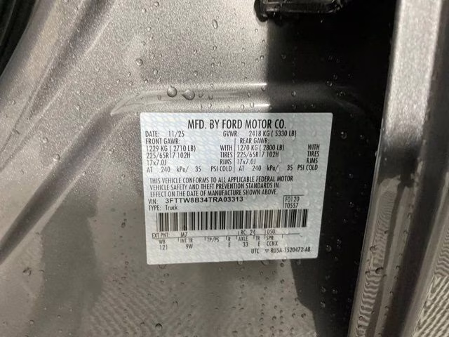 2026 Gray Metallic Ford Maverick XL AWD Truck