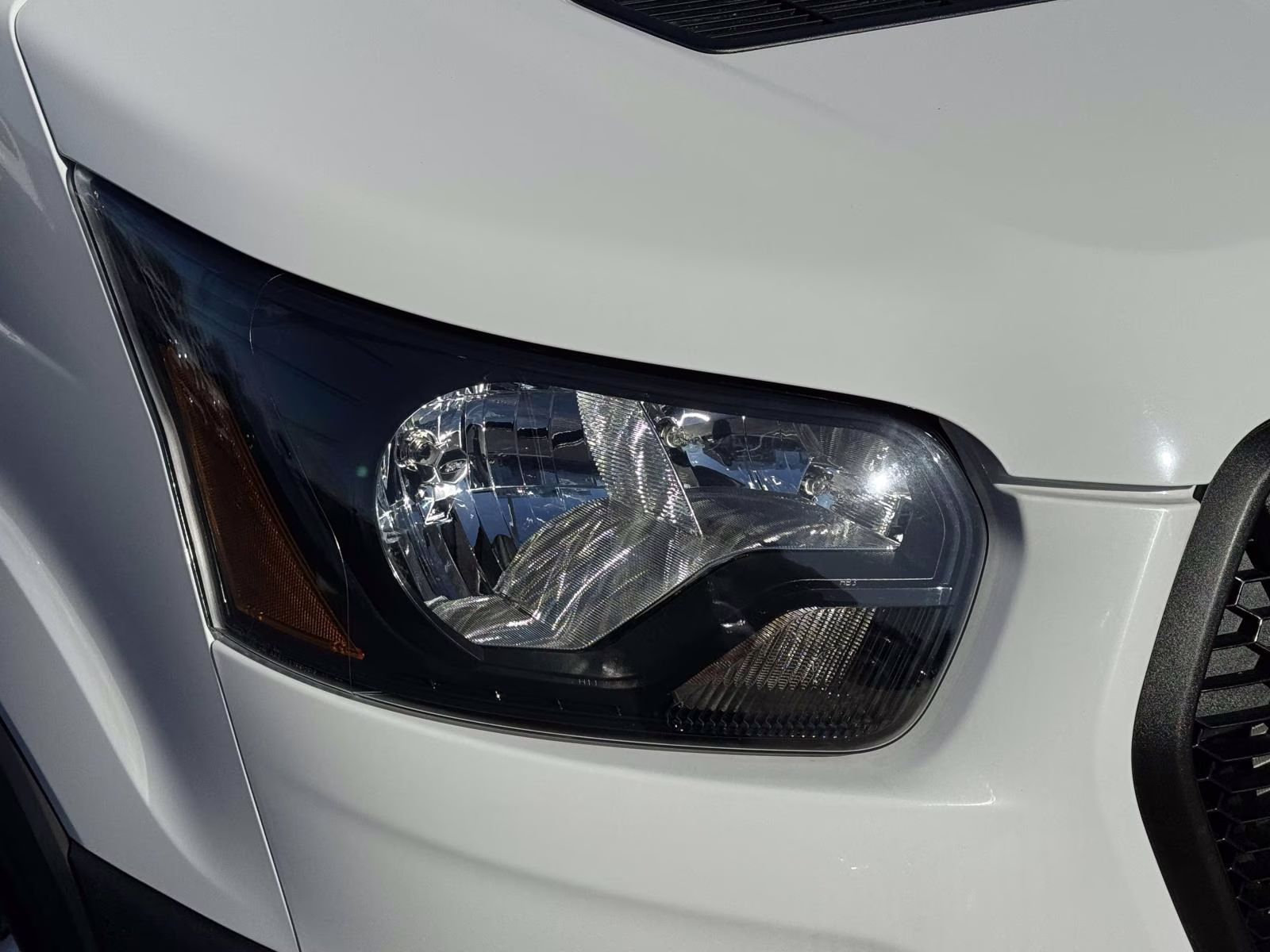 2024 White Ford Transit Cargo Van T-250 130 Low Rf 9070 GVWR RWD RWD Van