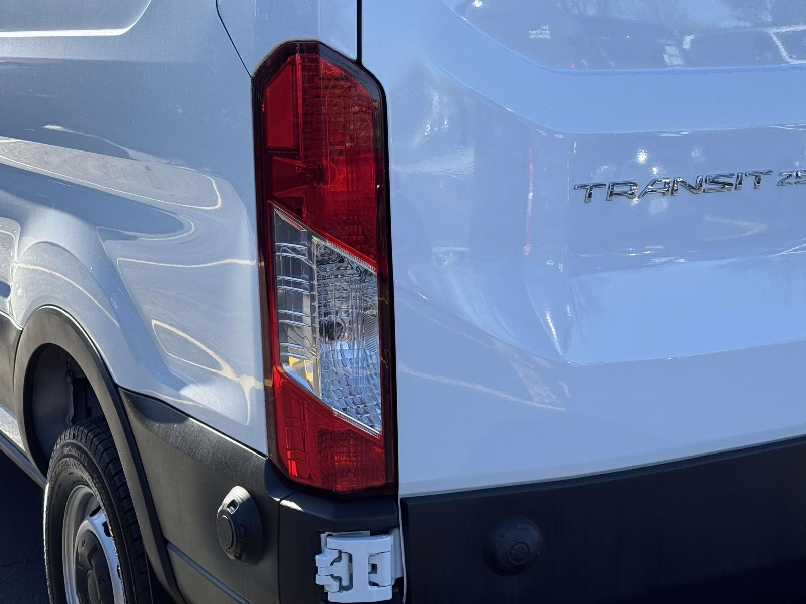 2024 White Ford Transit Cargo Van T-250 130 Low Rf 9070 GVWR RWD RWD Van