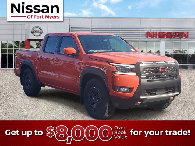 2025 Afterburn Orange Nissan Frontier PRO-X RWD Truck