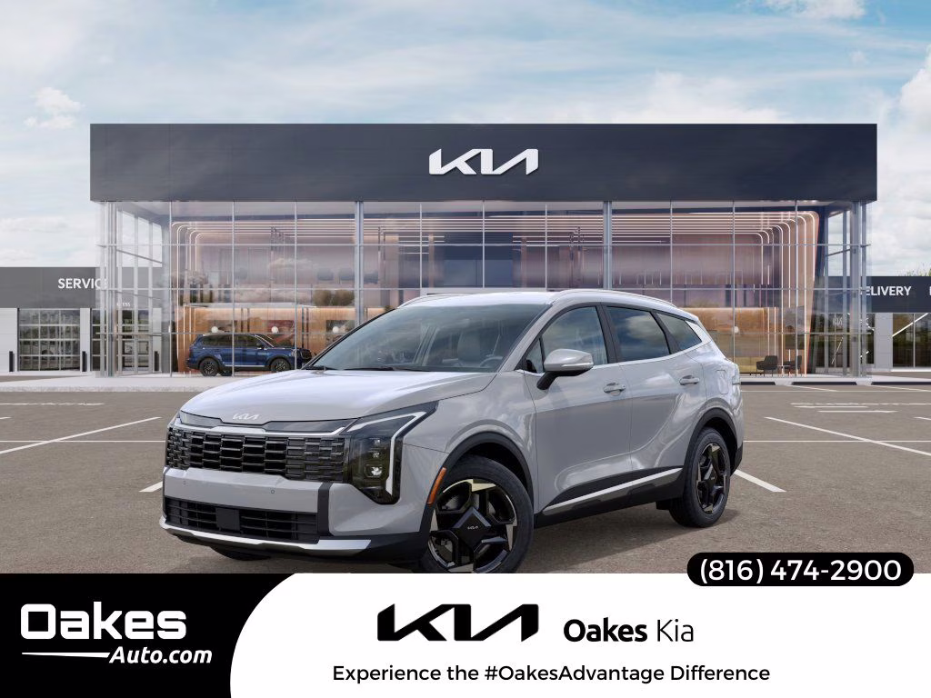 2026 Wolf Gray Kia Sportage Hybrid EX AWD SUV