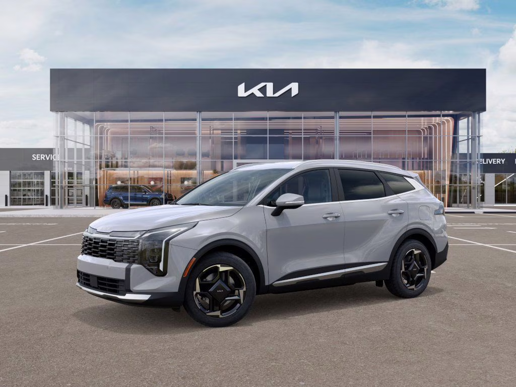 2026 Wolf Gray Kia Sportage Hybrid EX AWD SUV