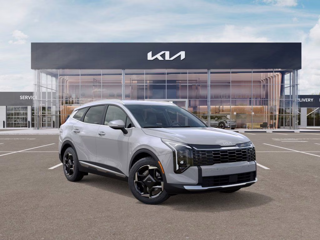2026 Wolf Gray Kia Sportage Hybrid EX AWD SUV