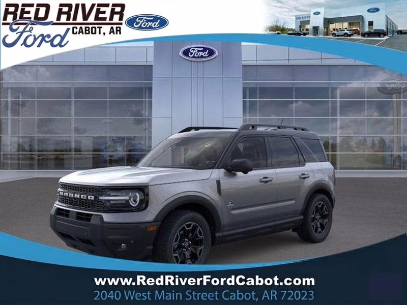 2025 Carbonized Gray Metallic Ford Bronco Sport Outer Banks 4X4 SUV
