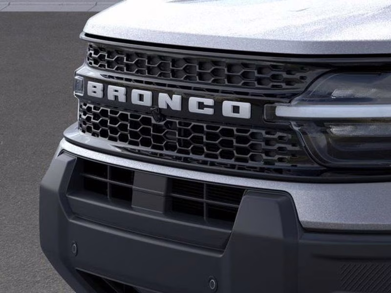 2025 Carbonized Gray Metallic Ford Bronco Sport Outer Banks 4X4 SUV
