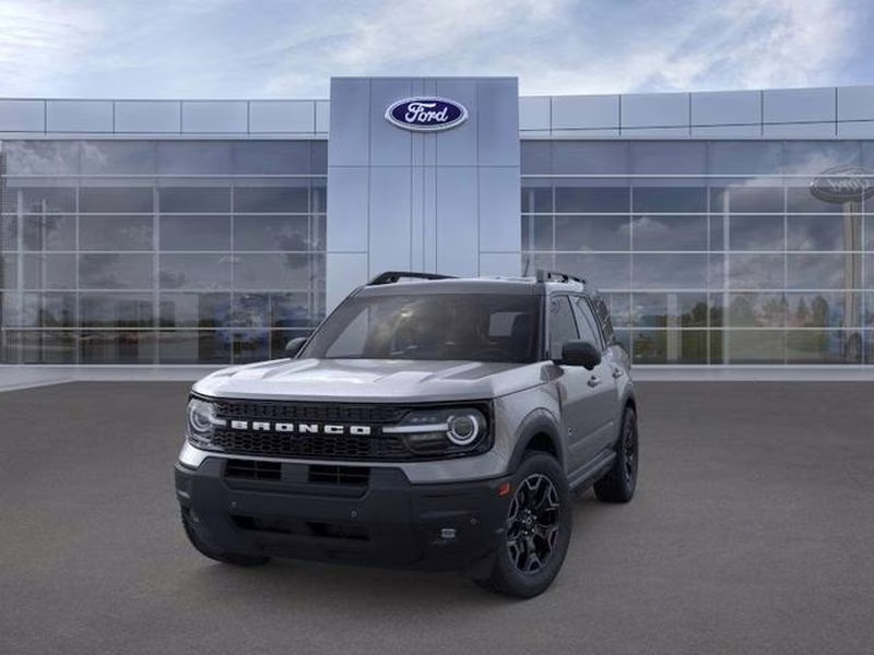 2025 Carbonized Gray Metallic Ford Bronco Sport Outer Banks 4X4 SUV