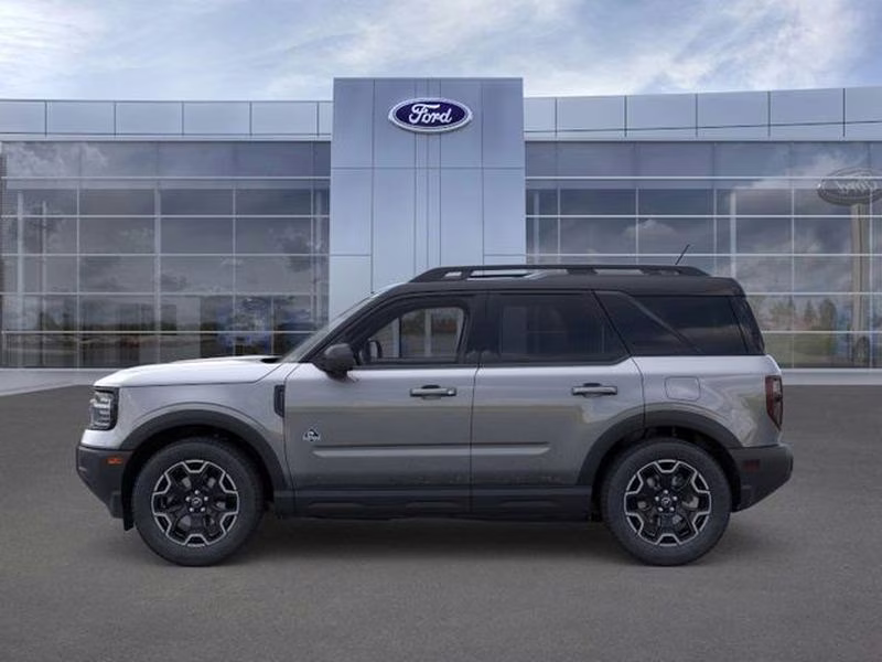 2025 Carbonized Gray Metallic Ford Bronco Sport Outer Banks 4X4 SUV