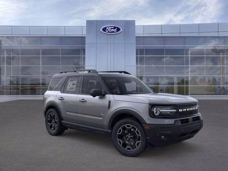 2025 Carbonized Gray Metallic Ford Bronco Sport Outer Banks 4X4 SUV