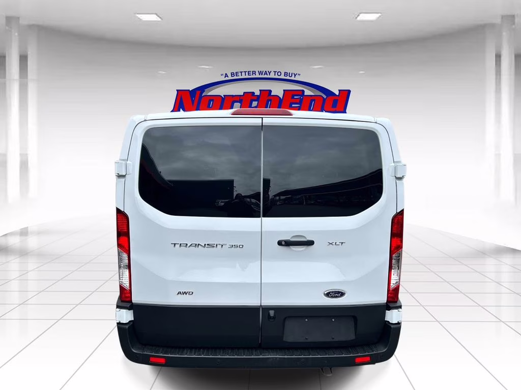 2022 Oxford White Ford Transit-350 XLT AWD Crossover