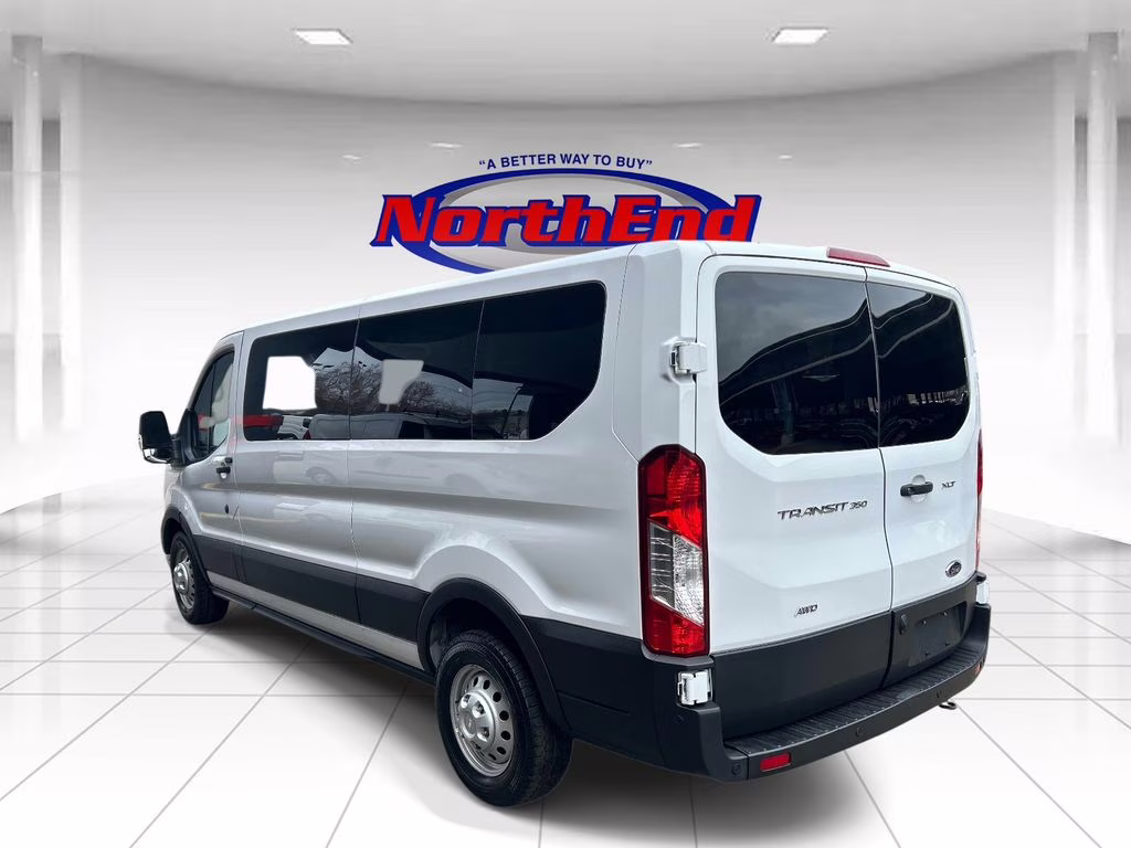 2022 Oxford White Ford Transit-350 XLT AWD Crossover