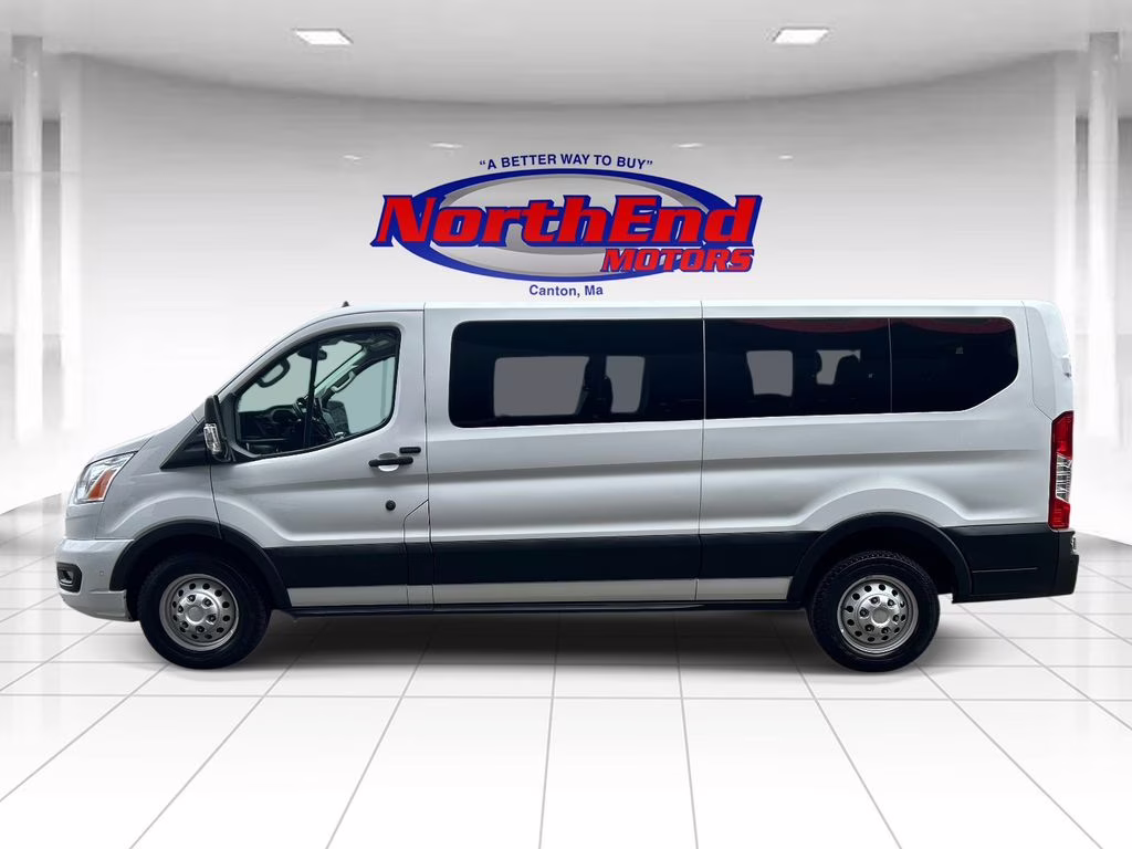 2022 Oxford White Ford Transit-350 XLT AWD Crossover