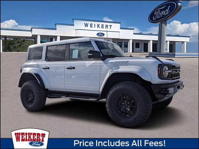 2025 Oxford White Ford Bronco Raptor 4X4 SUV