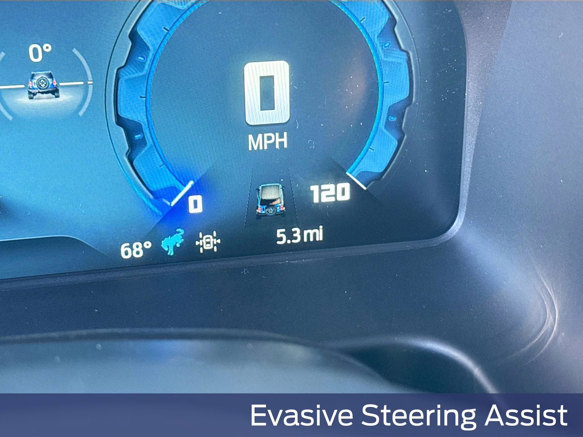 2025 Azure Gray Metallic Tri-Coat Ford Bronco Outer Banks 4X4 SUV