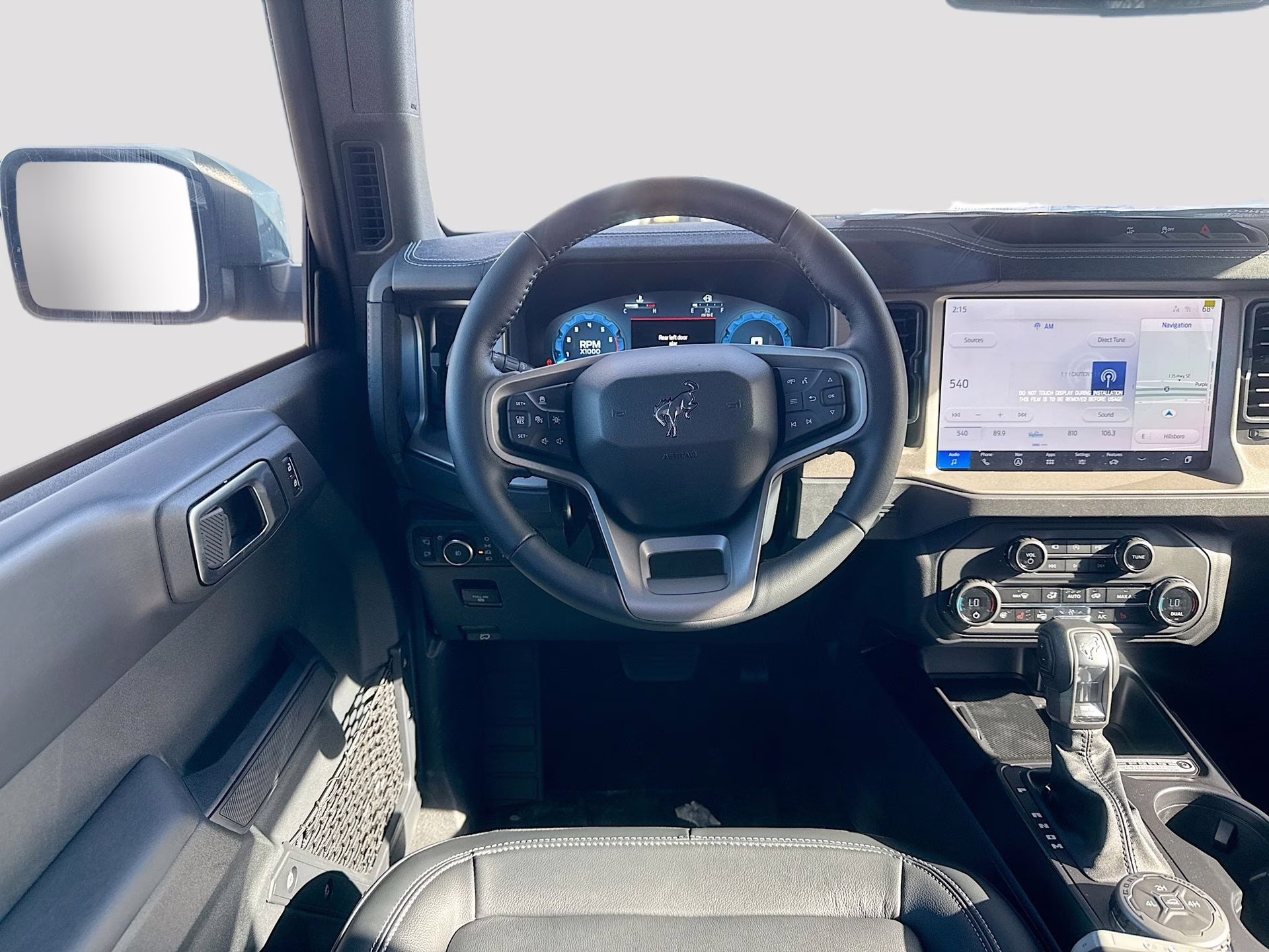 2025 Azure Gray Metallic Tri-Coat Ford Bronco Outer Banks 4X4 SUV