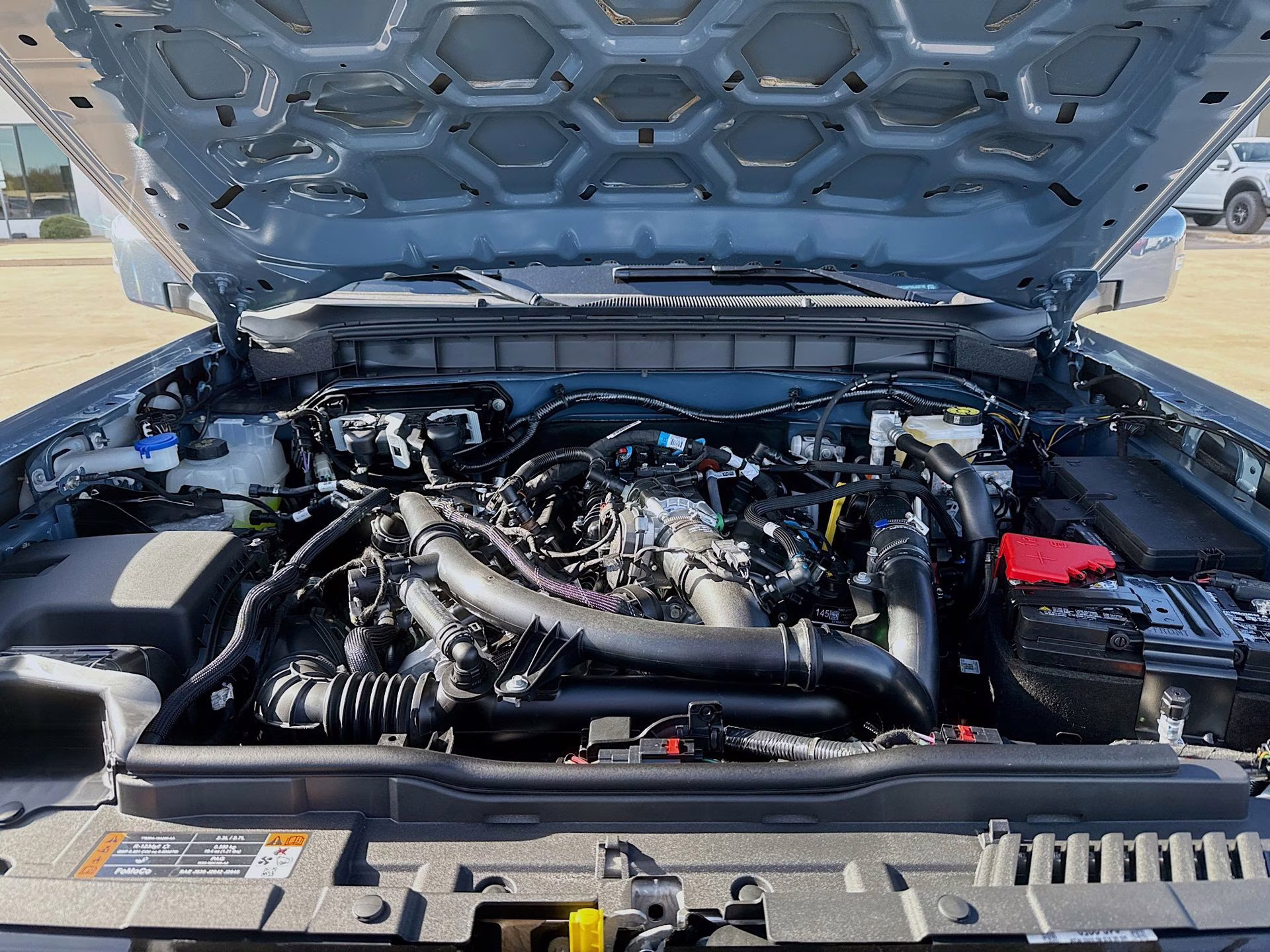 2025 Azure Gray Metallic Tri-Coat Ford Bronco Outer Banks 4X4 SUV