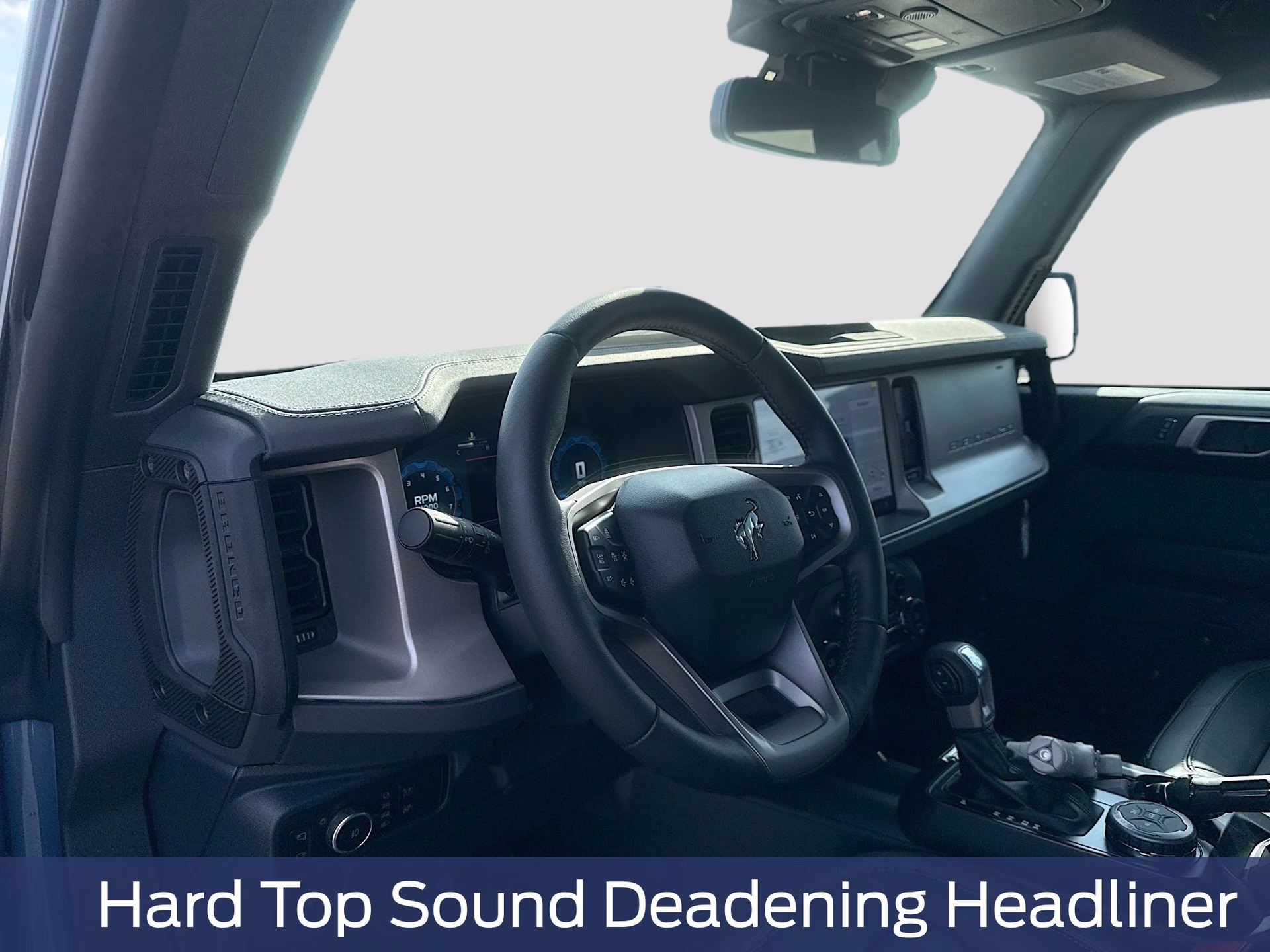 2025 Azure Gray Metallic Tri-Coat Ford Bronco Outer Banks 4X4 SUV