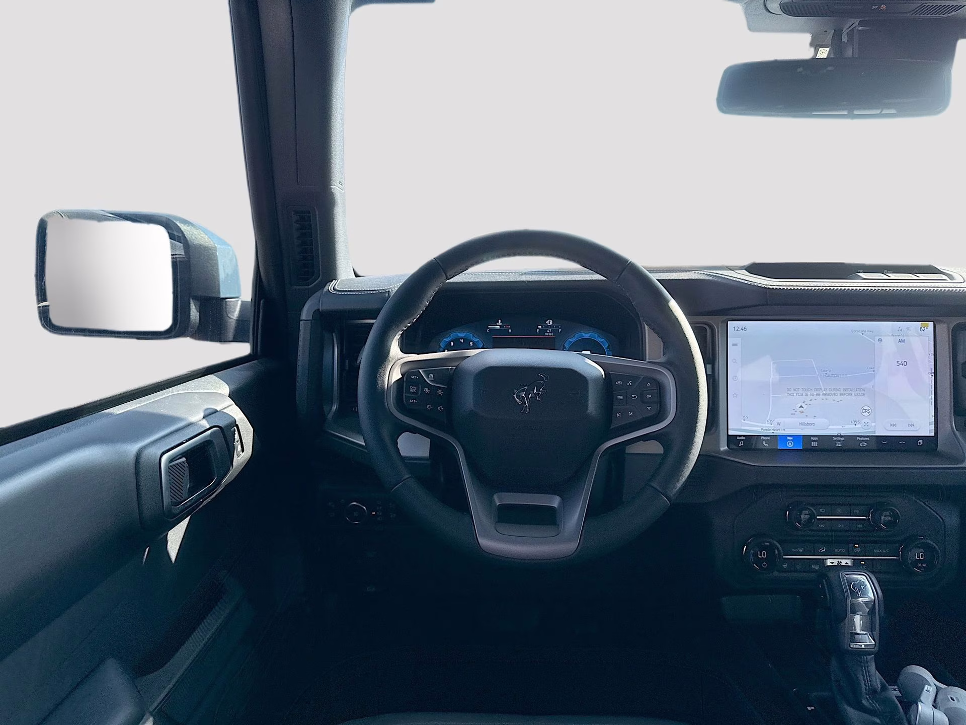 2025 Azure Gray Metallic Tri-Coat Ford Bronco Outer Banks 4X4 SUV