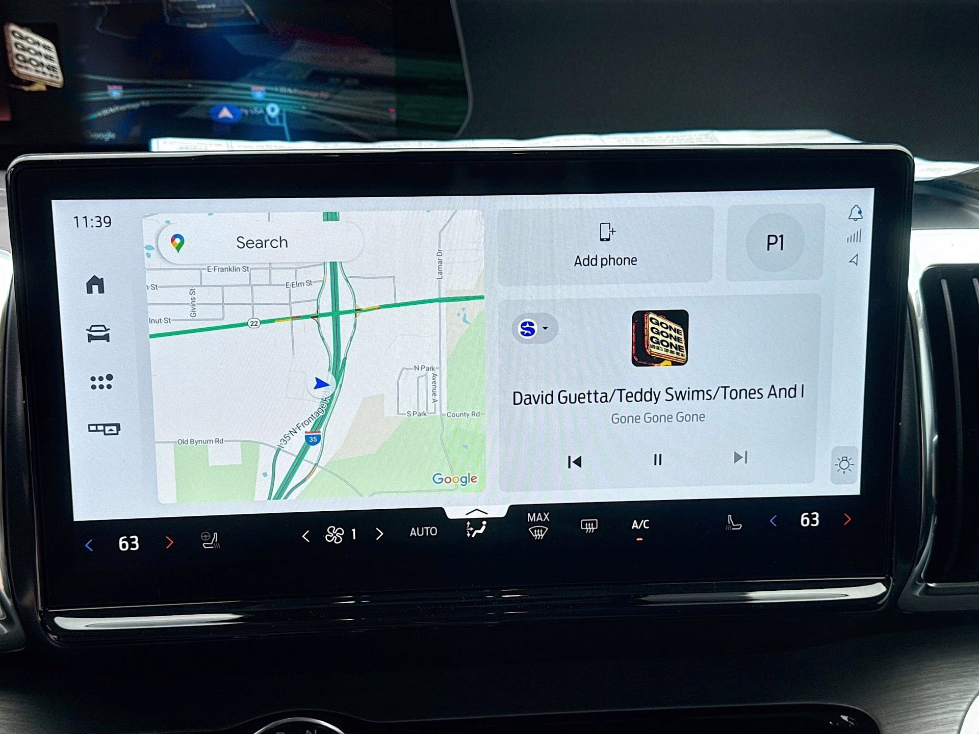 2025 Glacier Gray Metallic TriCoat Ford Expedition Platinum 4X4 SUV