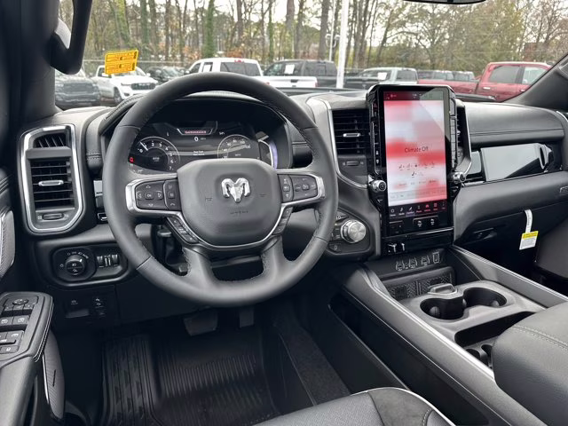 2026 Diamond Black Crystal Pearlcoat Ram 1500 Laramie 4X4 Truck