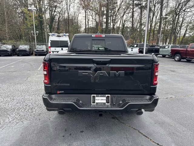 2026 Diamond Black Crystal Pearlcoat Ram 1500 Laramie 4X4 Truck