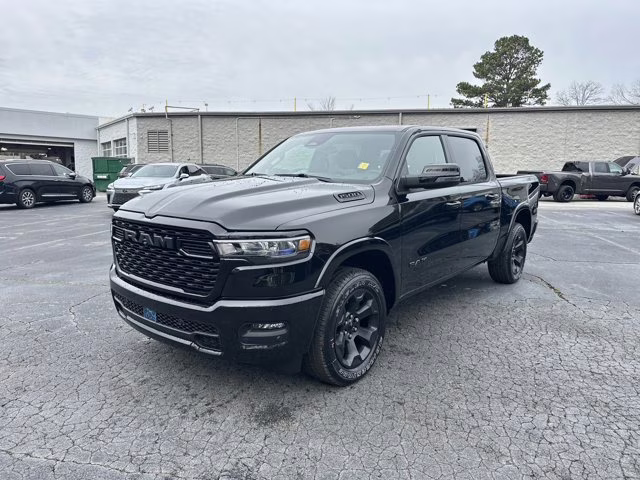 2026 Diamond Black Crystal Pearlcoat Ram 1500 Big Horn 4X4 Truck