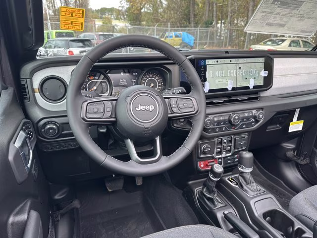 2026 Granite Crystal Metallic Clearcoat Jeep Wrangler Willys 4X4 Convertible