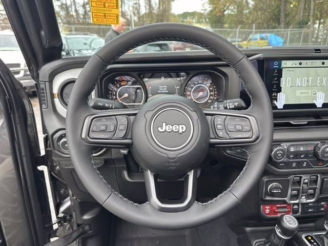 2026 Granite Crystal Metallic Clearcoat Jeep Wrangler Willys 4X4 Convertible