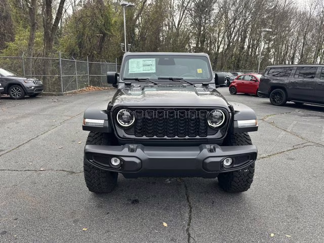 2026 Granite Crystal Metallic Clearcoat Jeep Wrangler Willys 4X4 Convertible