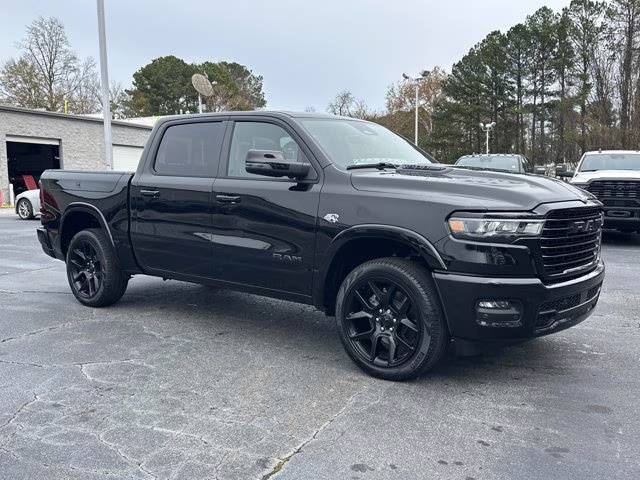 2026 Diamond Black Crystal Pearlcoat Ram 1500 Laramie 4X4 Truck