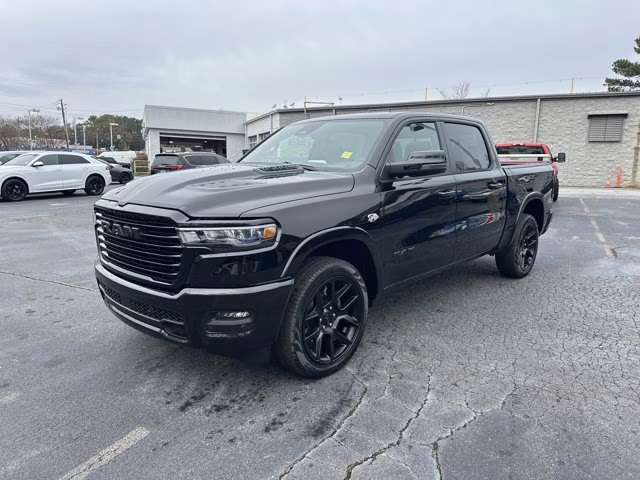 2026 Diamond Black Crystal Pearlcoat Ram 1500 Laramie 4X4 Truck